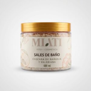 Sales de Baño (Naranja y Valeriana) ESENCIA DORADA