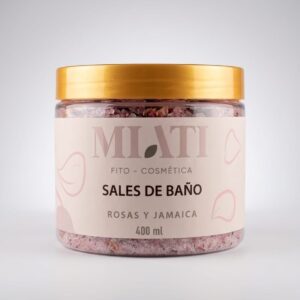 Sales Exfoliantes de Rosas y Jamaica - ESENCIA DORADA