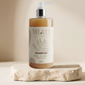 Shampoo de Neem, Jojoba y Pantenol