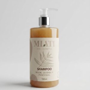 Shampoo de Neem, Jojoba y Pantenol - FUERZA PLATEADA